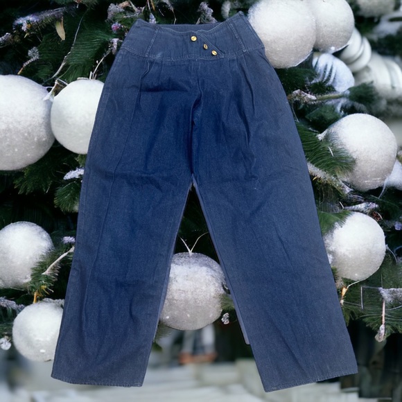 ⭐️Vintage Fini Lignarolo Jean Pants Sz 6"⭐️ - Picture 3 of 7